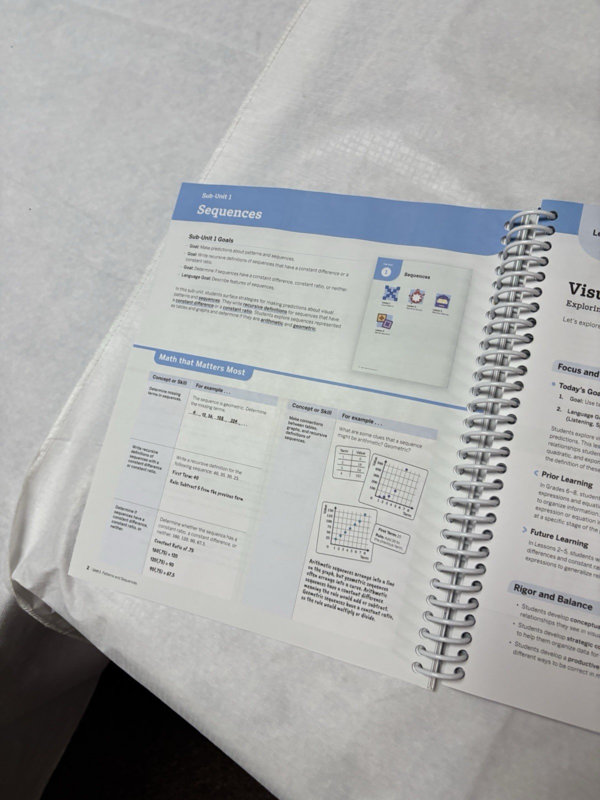 Amplify Desmos Math A1 Teacher Edition Volume 1