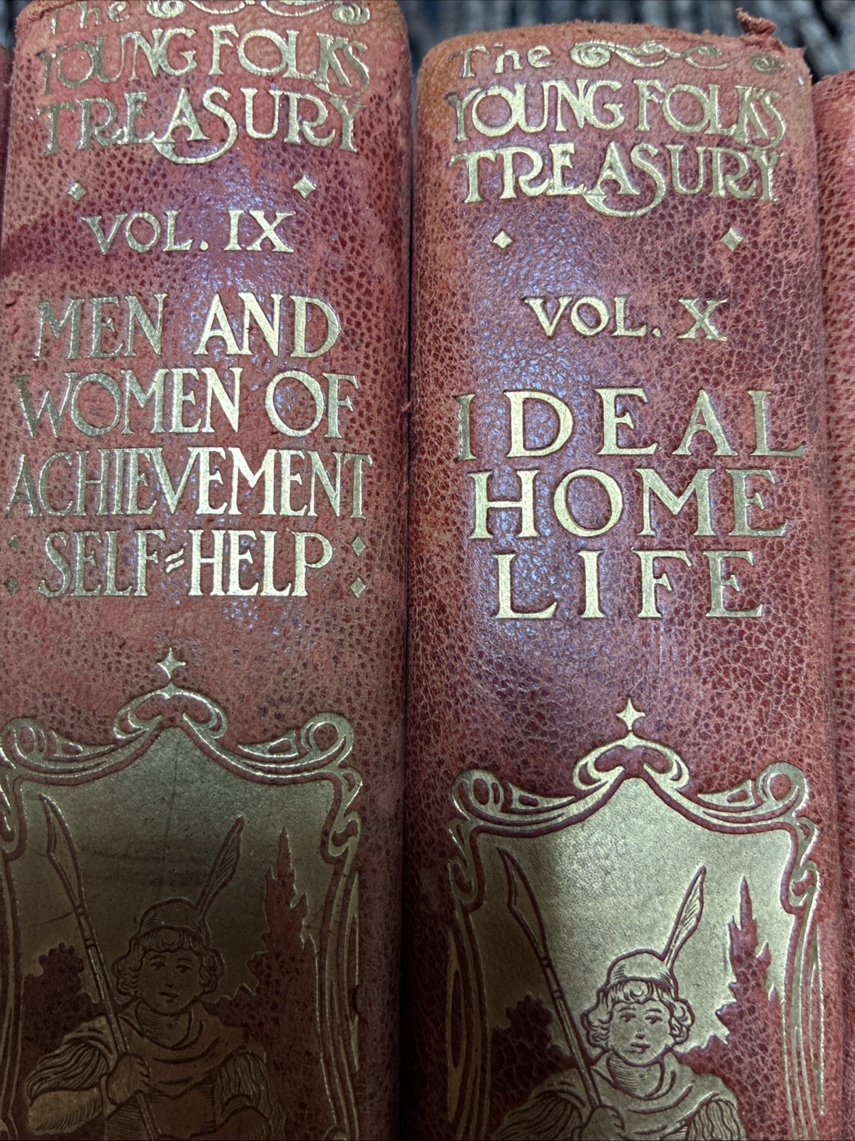 1900 The Children’s Classics Vintage 12-Volume Set Fine Binding Amazing Set