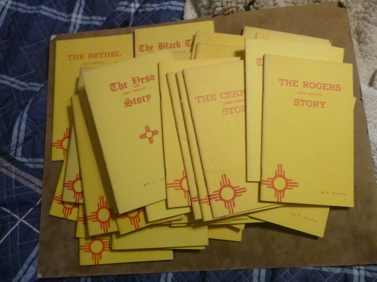 F. Stanley, New Mexico Booklets Price is per book. Abo to Wallace. 28 different