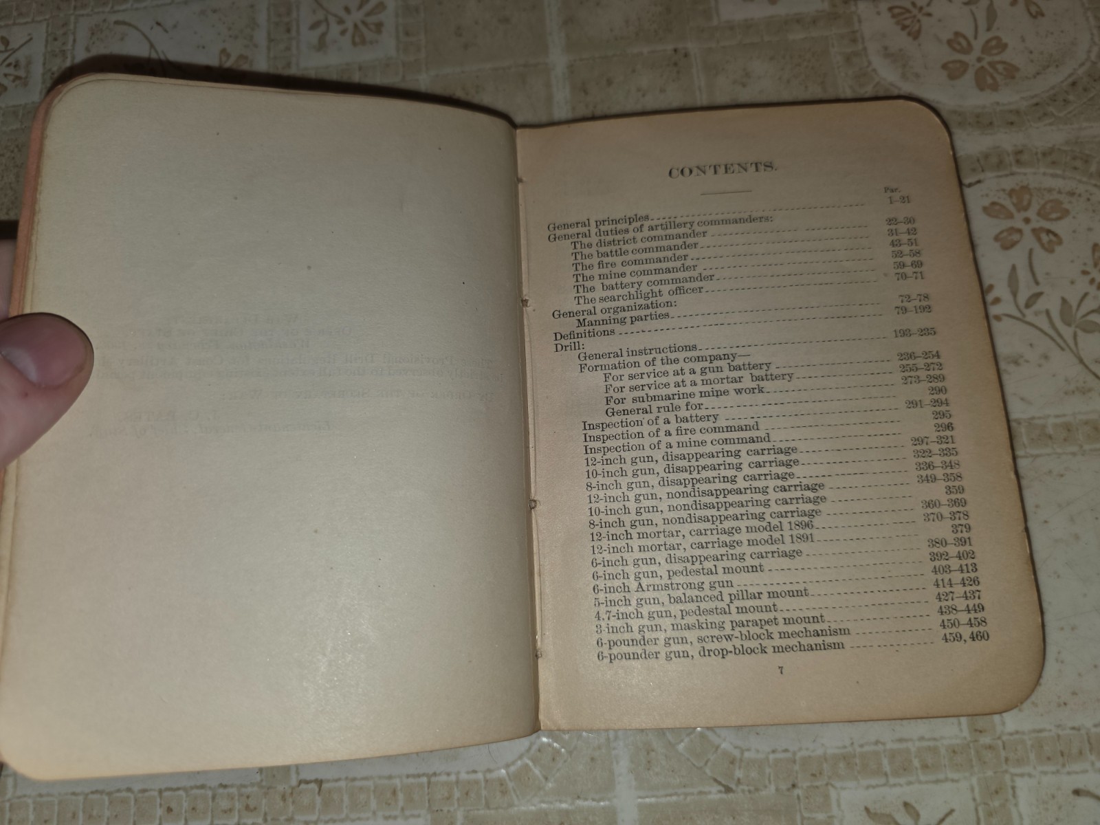 Lot Coast Artillery Drill Regulations books 1898 1906 1909 1914 Seacoast Defense