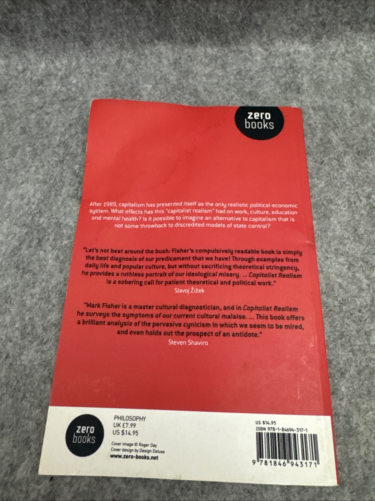 Capitalist Realism : Is There No Alternative? by Mark Fisher (2009, Trade…