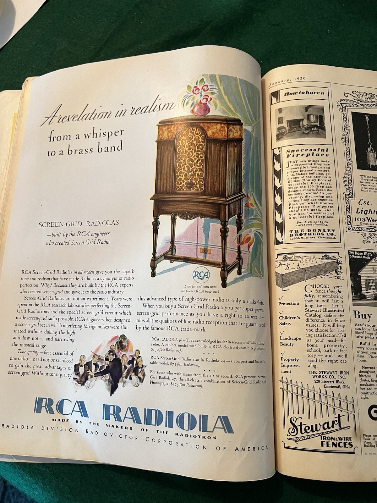 January 1930 The American Home – Huge Full Issue – 428 Pages – Amazing Ads!