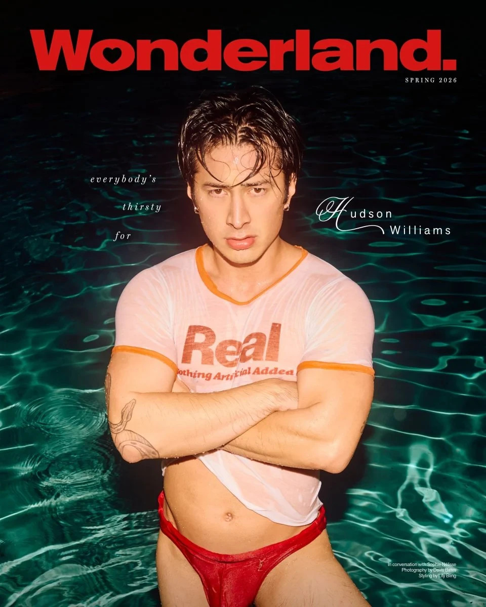 Wonderland Magazine Spring 2026 – Hudson Williams cover Full Magazine – IN STOCK