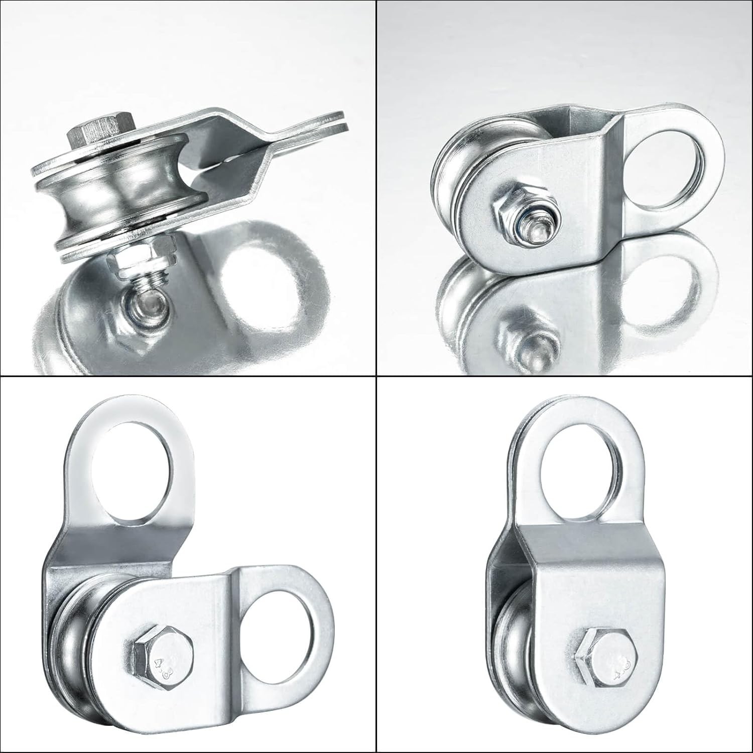 Cable Pulley 32mm Small Snatch Block for 0.23Inch/6mm Wire Rope, Single…