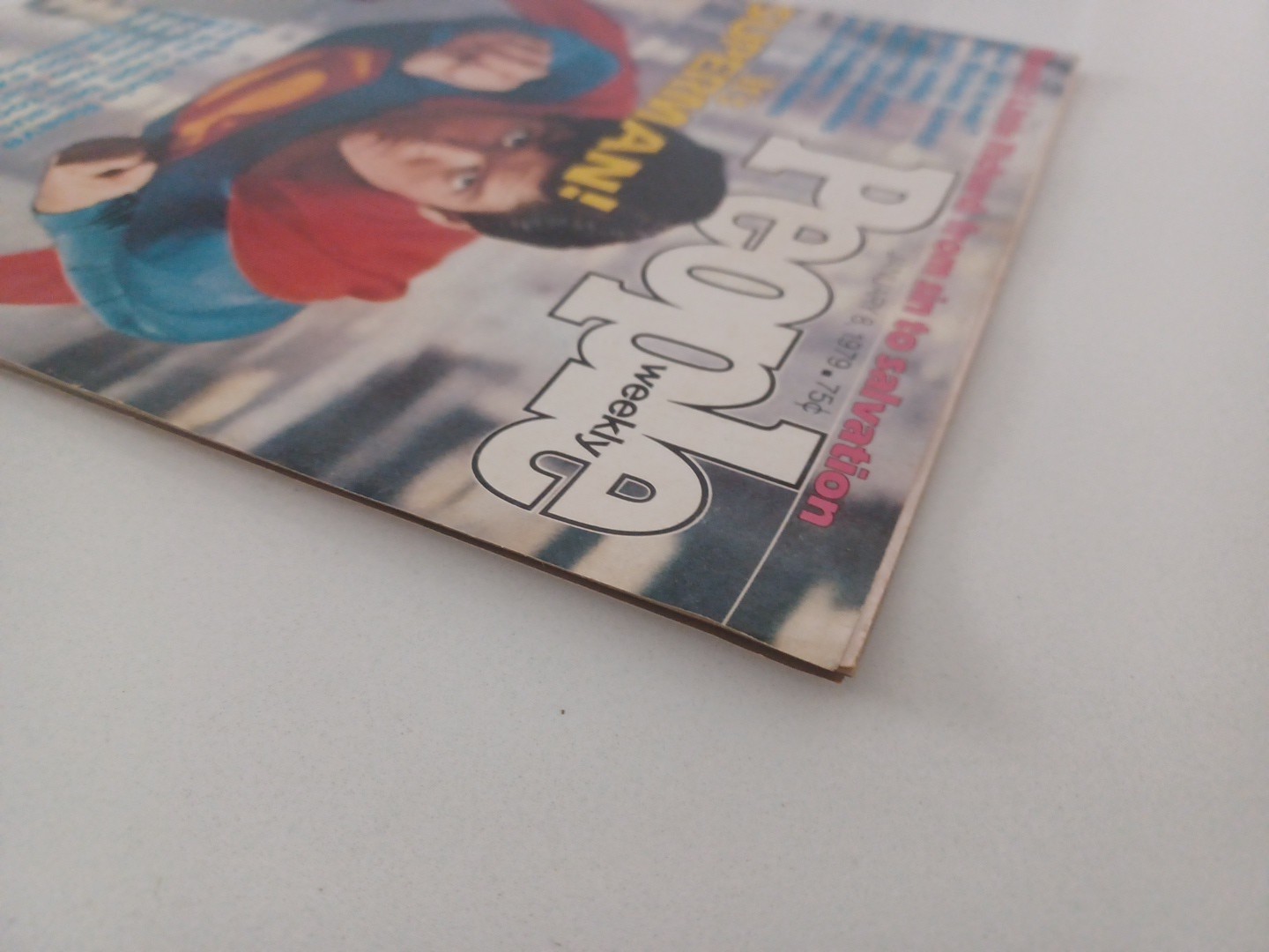 People Weekly Magazine January 8, 1979 Superman Christopher Reeve