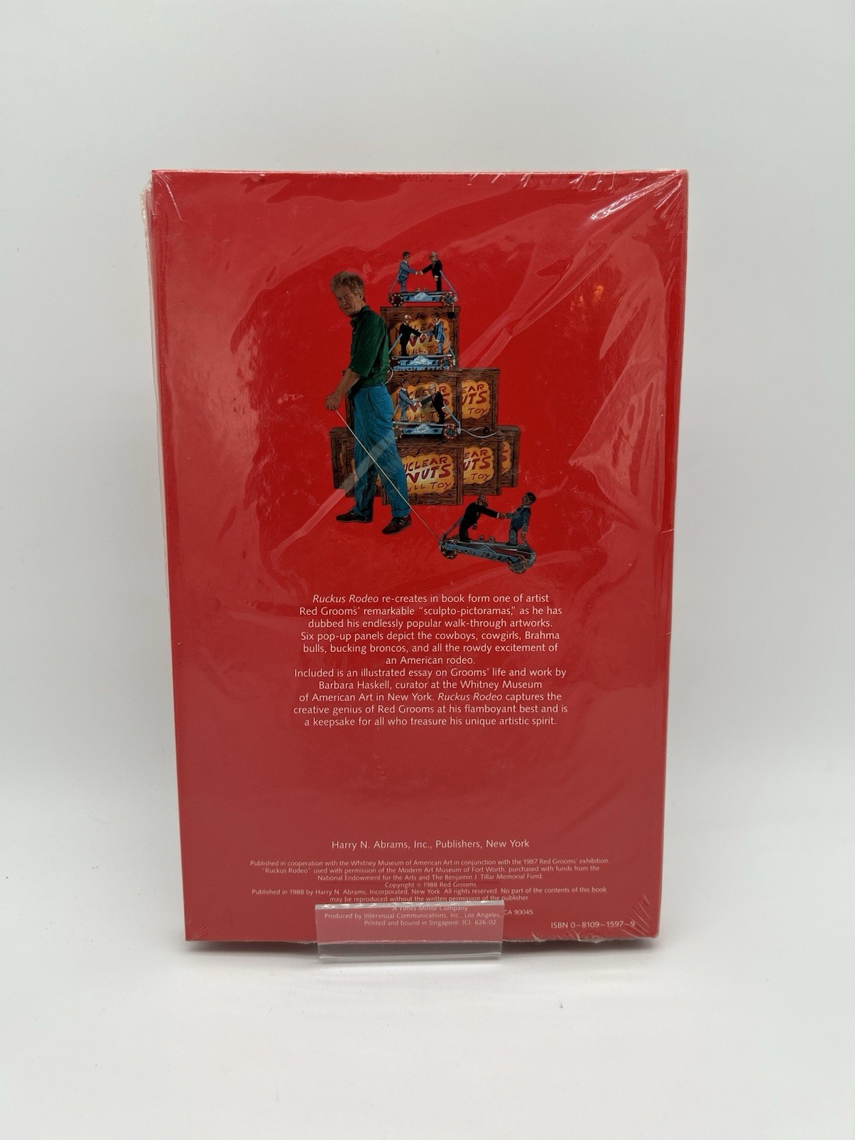 Red Grooms’ Ruckus Rodeo Pop-Up Book (1988) 1st Edition – SEALED