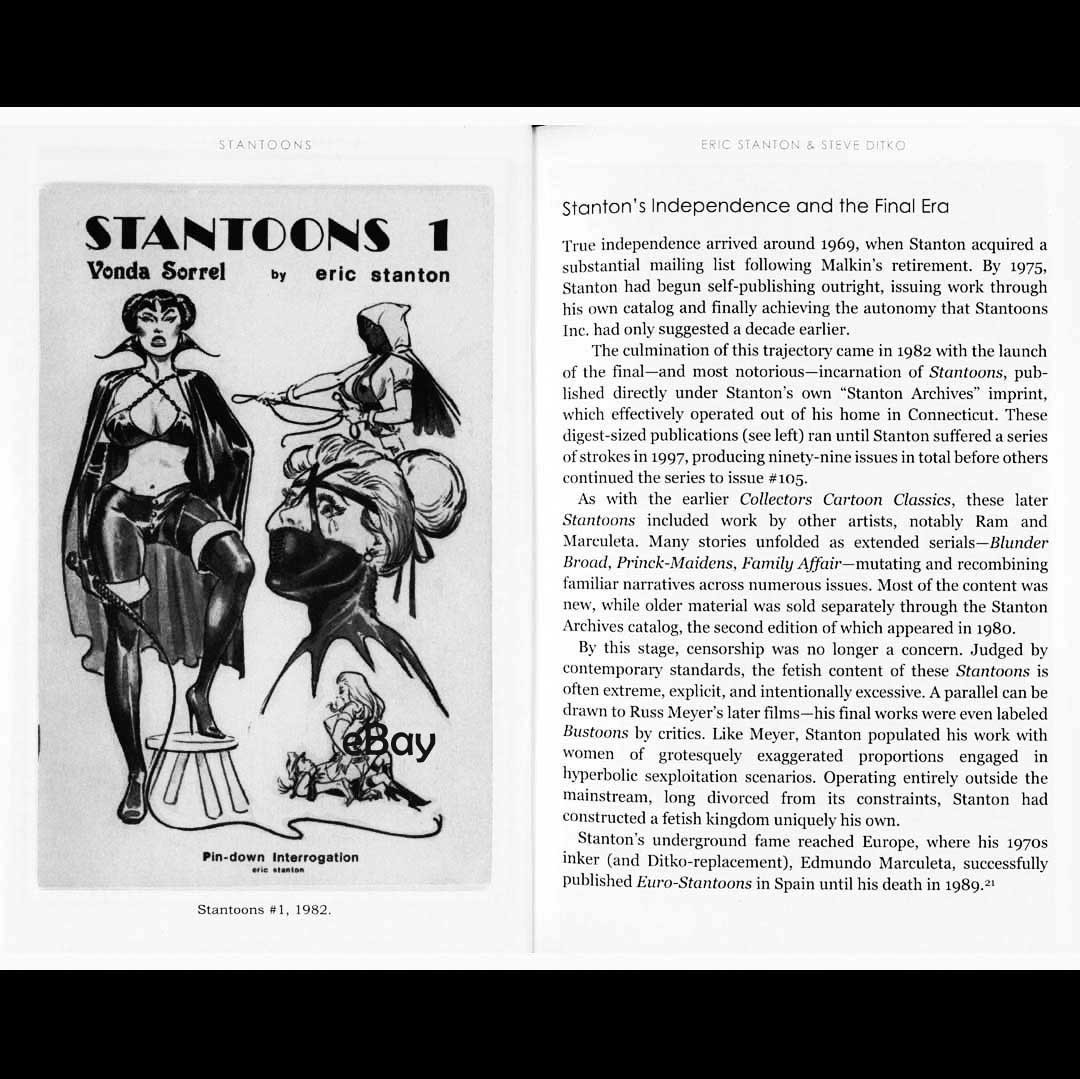 Eric Stanton, Steve Ditko: STANTOONS, (Steve Ditko: Spider-Man, Marvel Comics)
