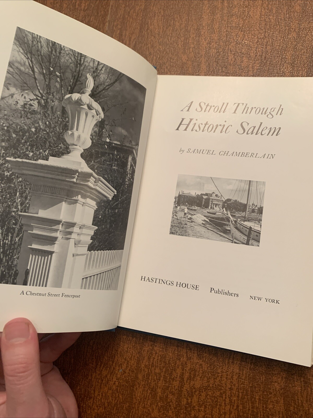 Stroll Through Historic Salem by Samuel Chamberlain (1969, Hardcover)