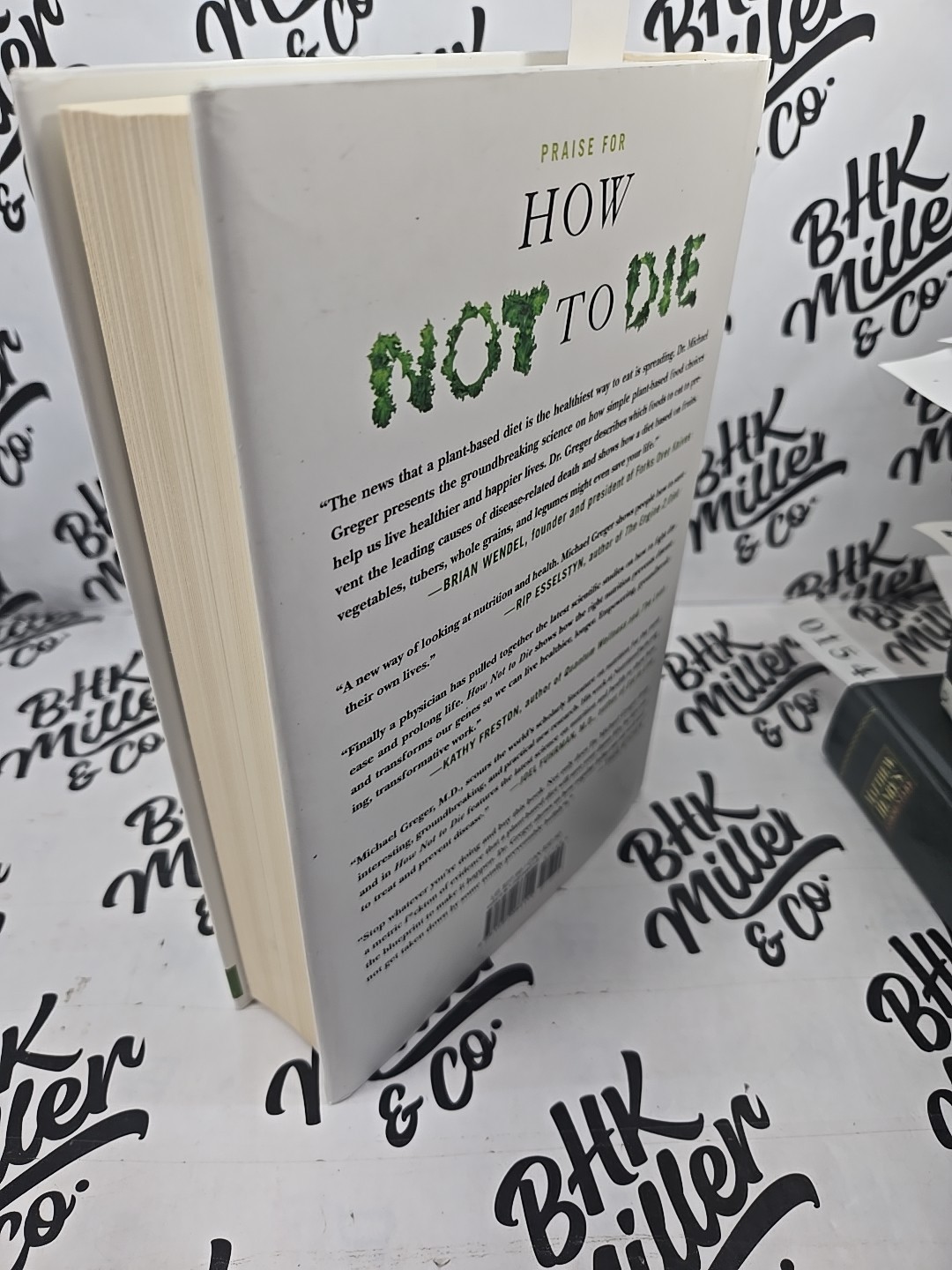 How Not to Die: by Dr Michael Greger with Gene Stone, Hardcover