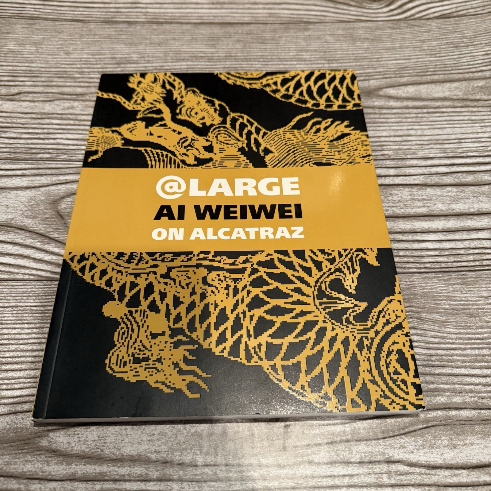 @Large Ai Weiwei on Alcatraz Softcover Art Exhibition Book Museum Catalog