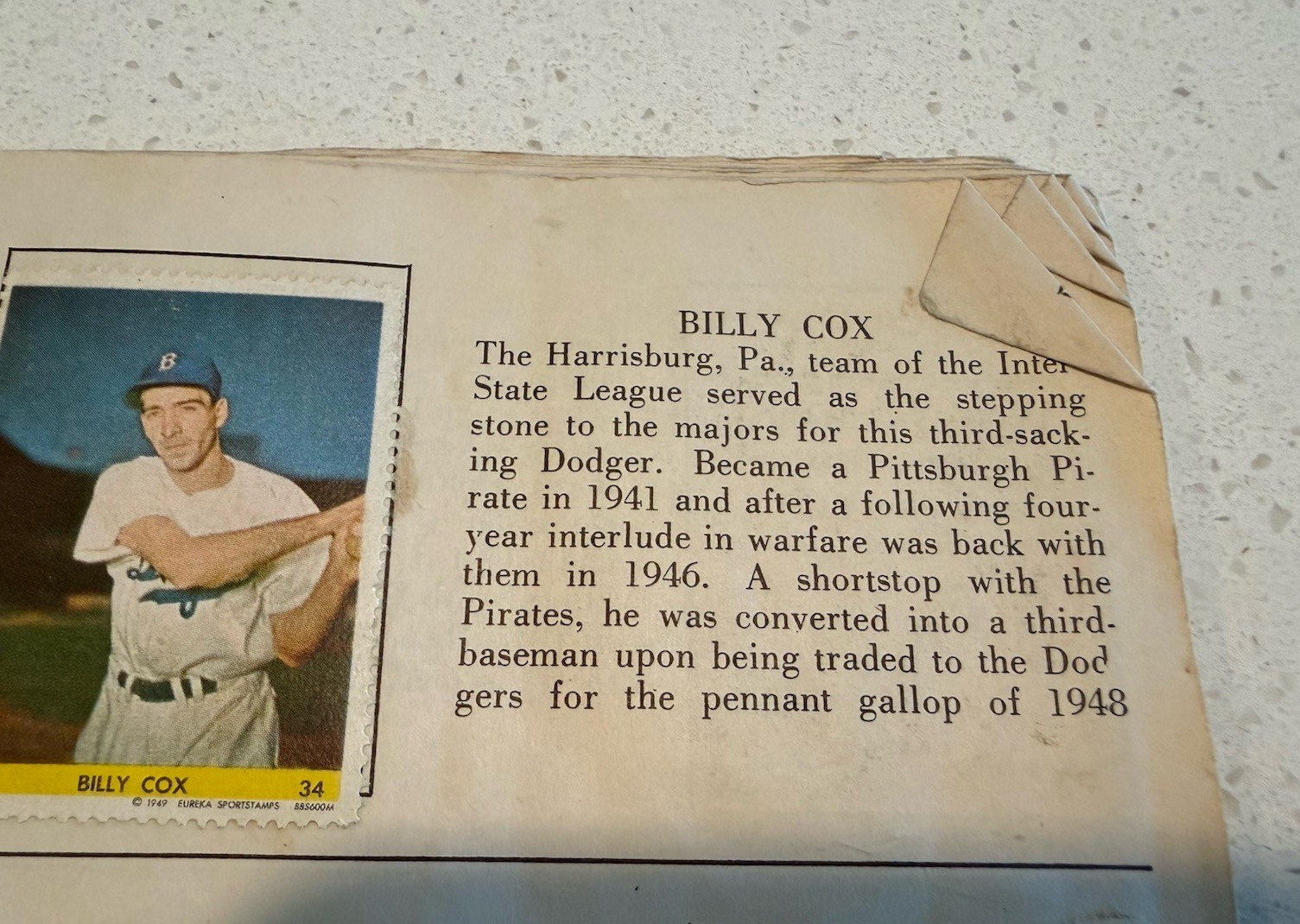 Eureka 1949 Sportsstamp Album/NL Edition