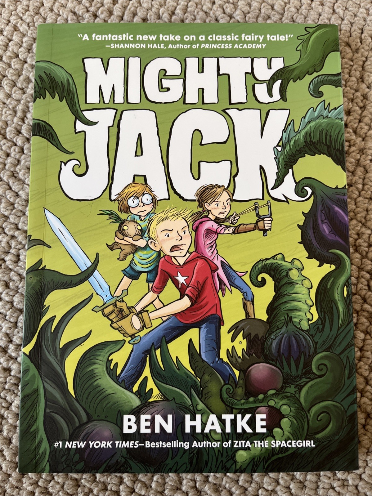Ben Hatke Mighty Jack Series Book Paperback Lot 1 2 3