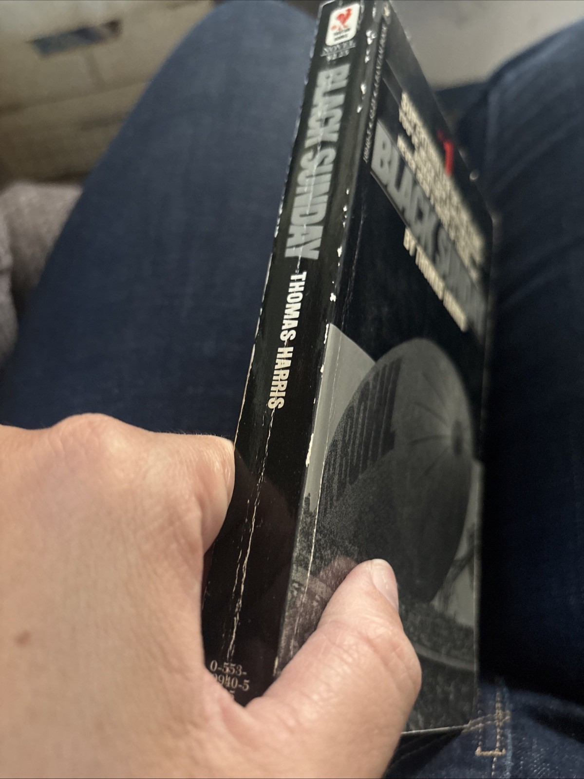 Black Sunday by Thomas Harris | 1977, Bantam | Vintage Thriller, Movie Tie-In