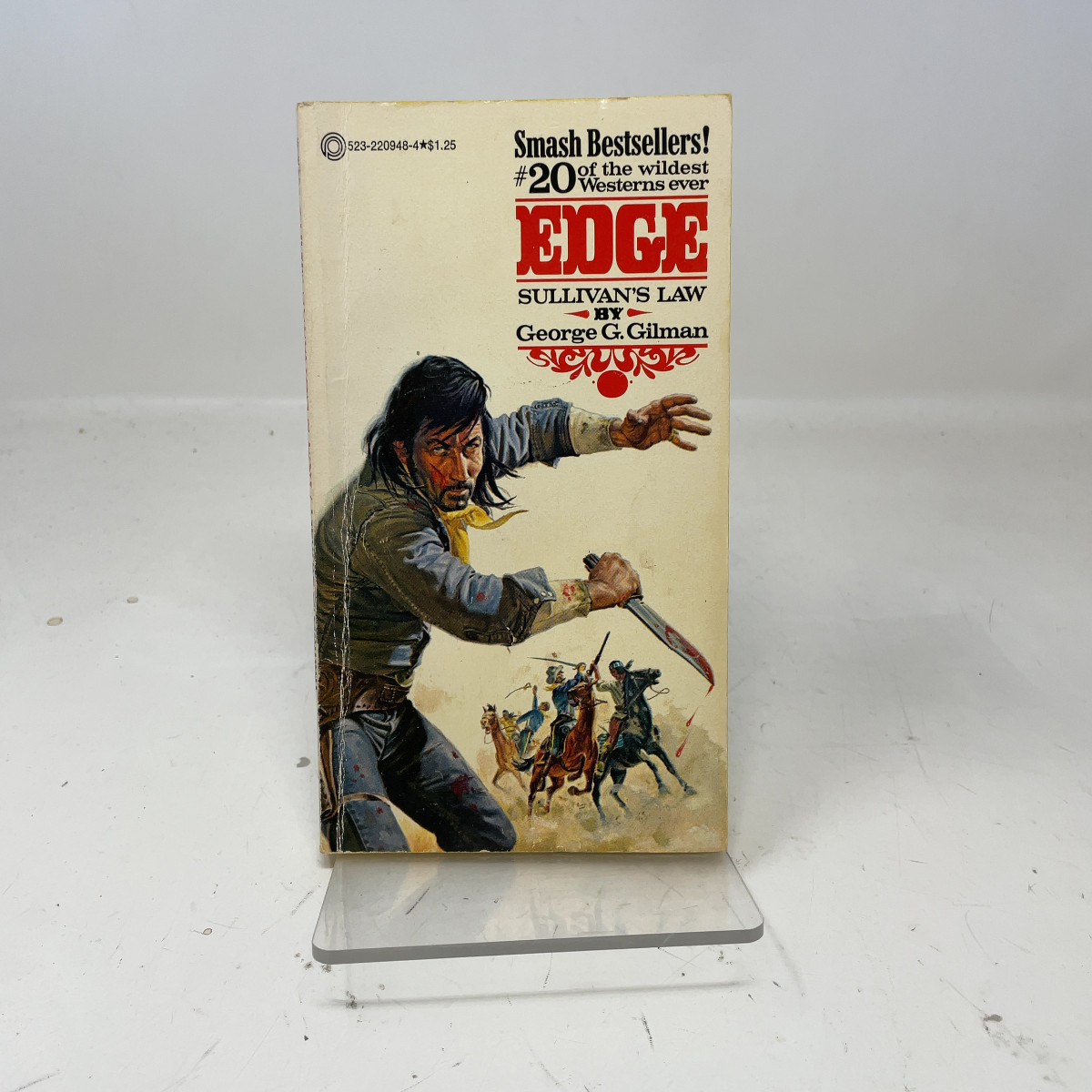 Sullivan’s Law (Edge #20) by George G. Gilman PB First Thus Very Good 1976