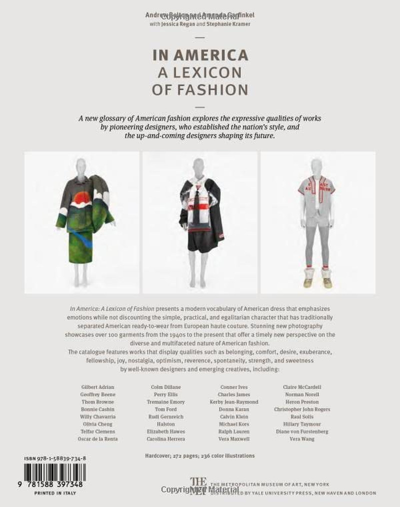 In America: a Lexicon of Fashion