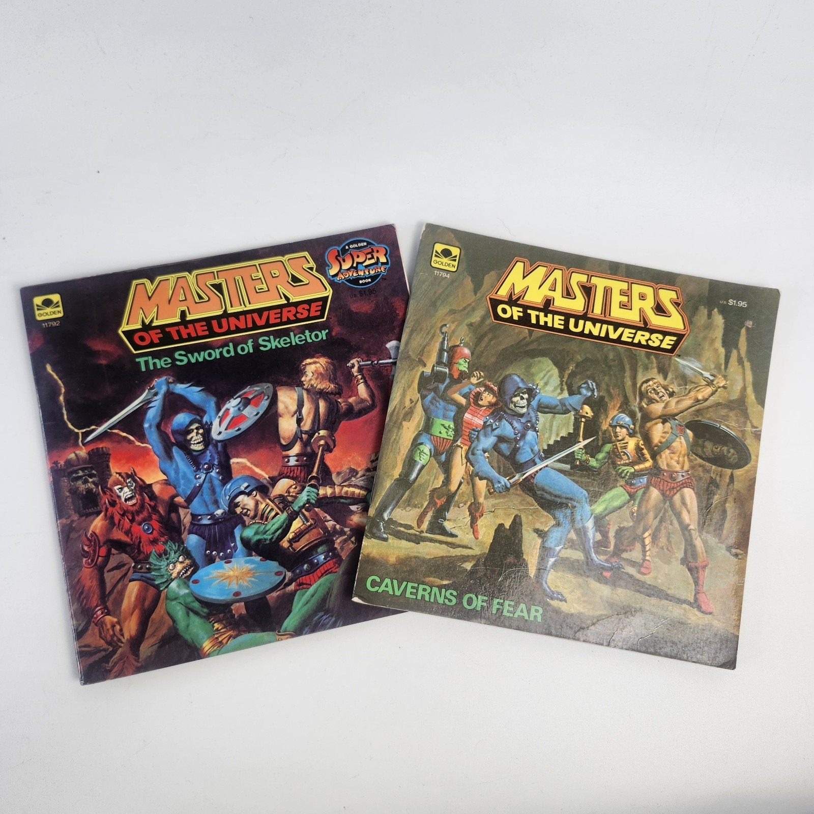 1980’s Golden Books Masters of the Universe Storybooks