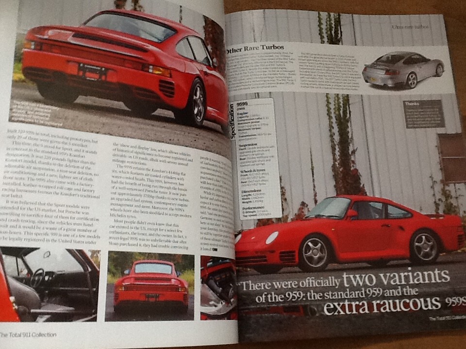PORSCHE 911- THE TOTAL 911 COLLECTION MAGBOOK- 176 PAGES – FREEPOST UK