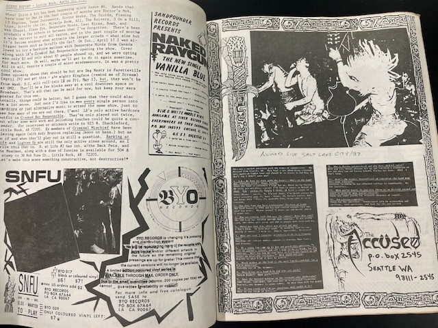 Lighten Up! Fanzine – vintage hardcore music zine – No. 7 – The Flaming Lips