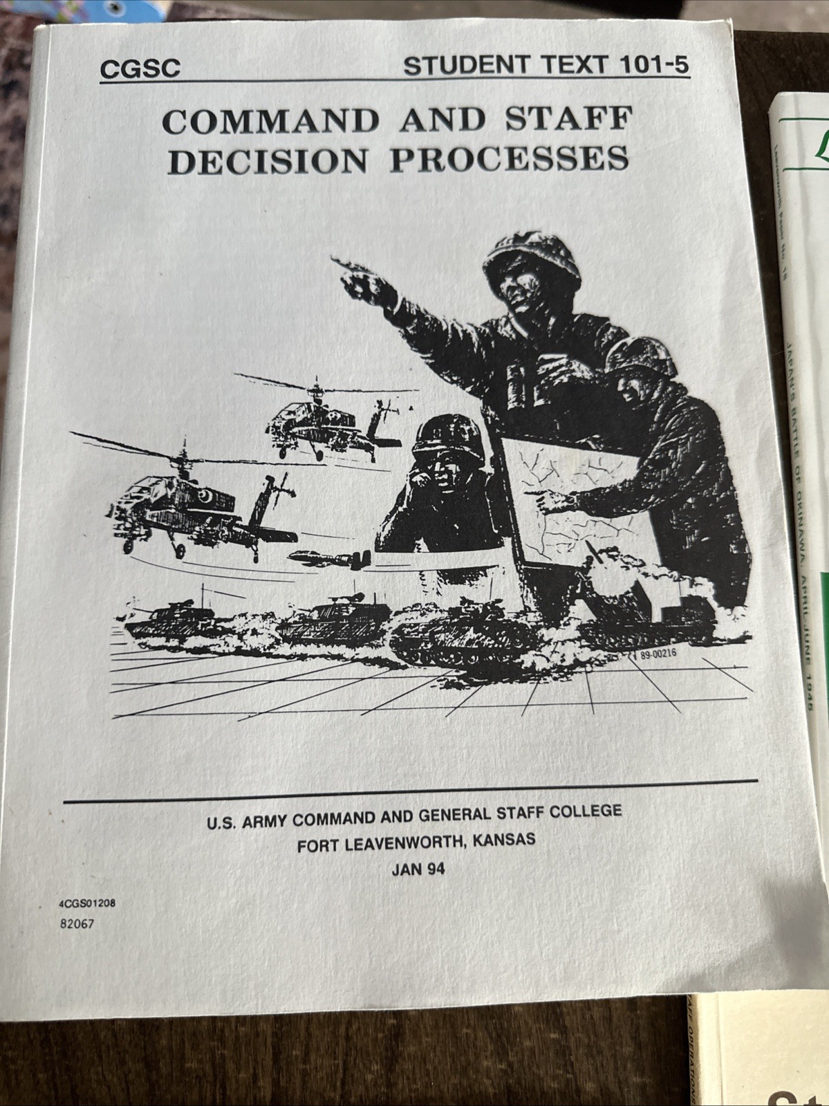 VINTAGE MILITARY MANUALS COMBAT STUDIES INSTITUTE HISTORY US ARMY LEAVENWORTH