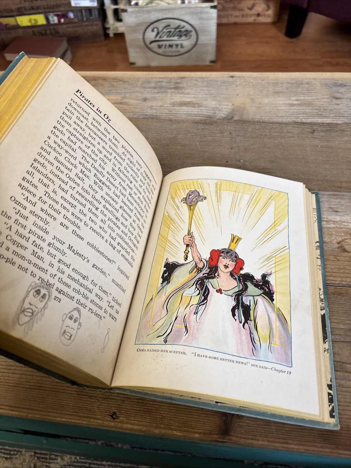 1931 Vintage PIRATES IN OZ HC Ruth Plumly Thompson 1931 11 Of 12 Color Plates