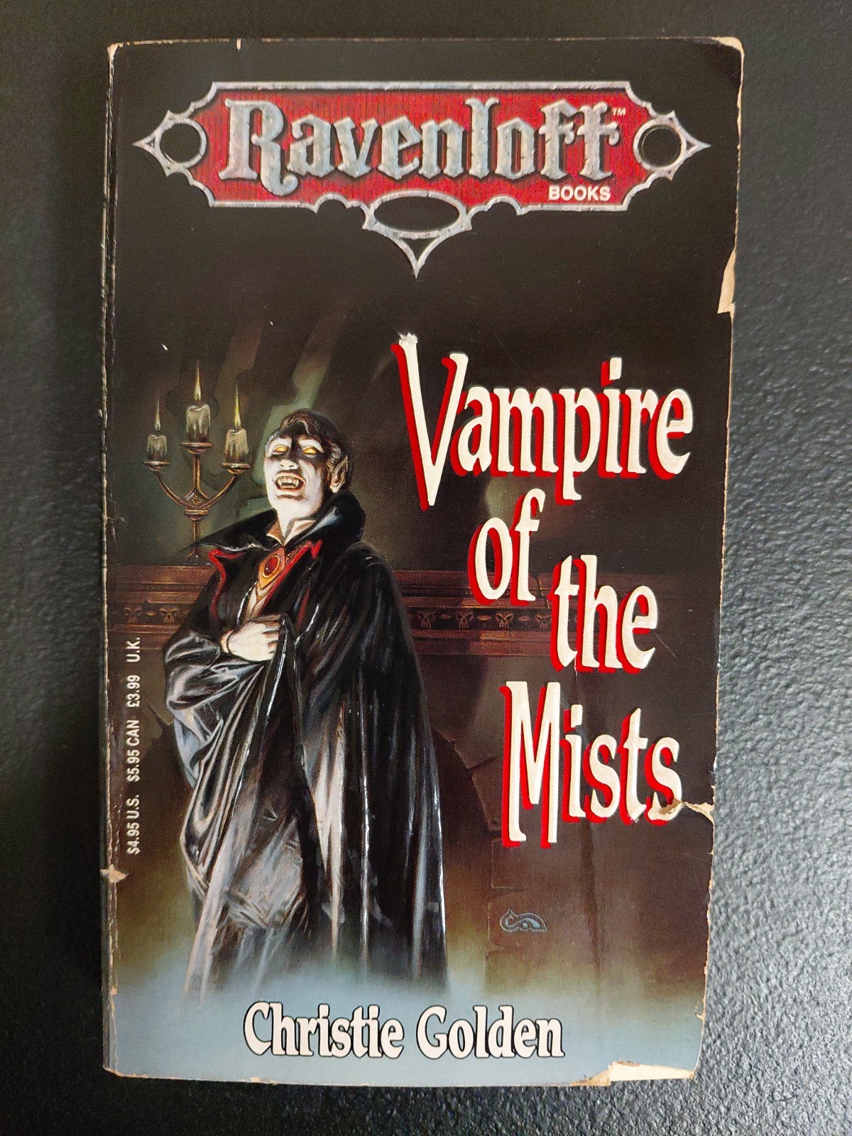 TSR Ravenloft Books ~ Vampire of the Mists ~ Christie Golden Paperback Rare