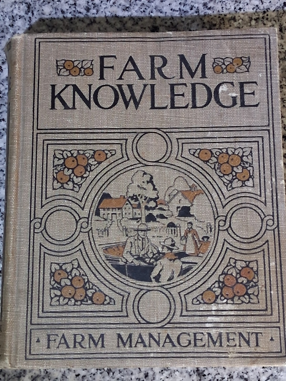 1919 Antique Agriculture Book “Farm Knowledge: Farm Management”