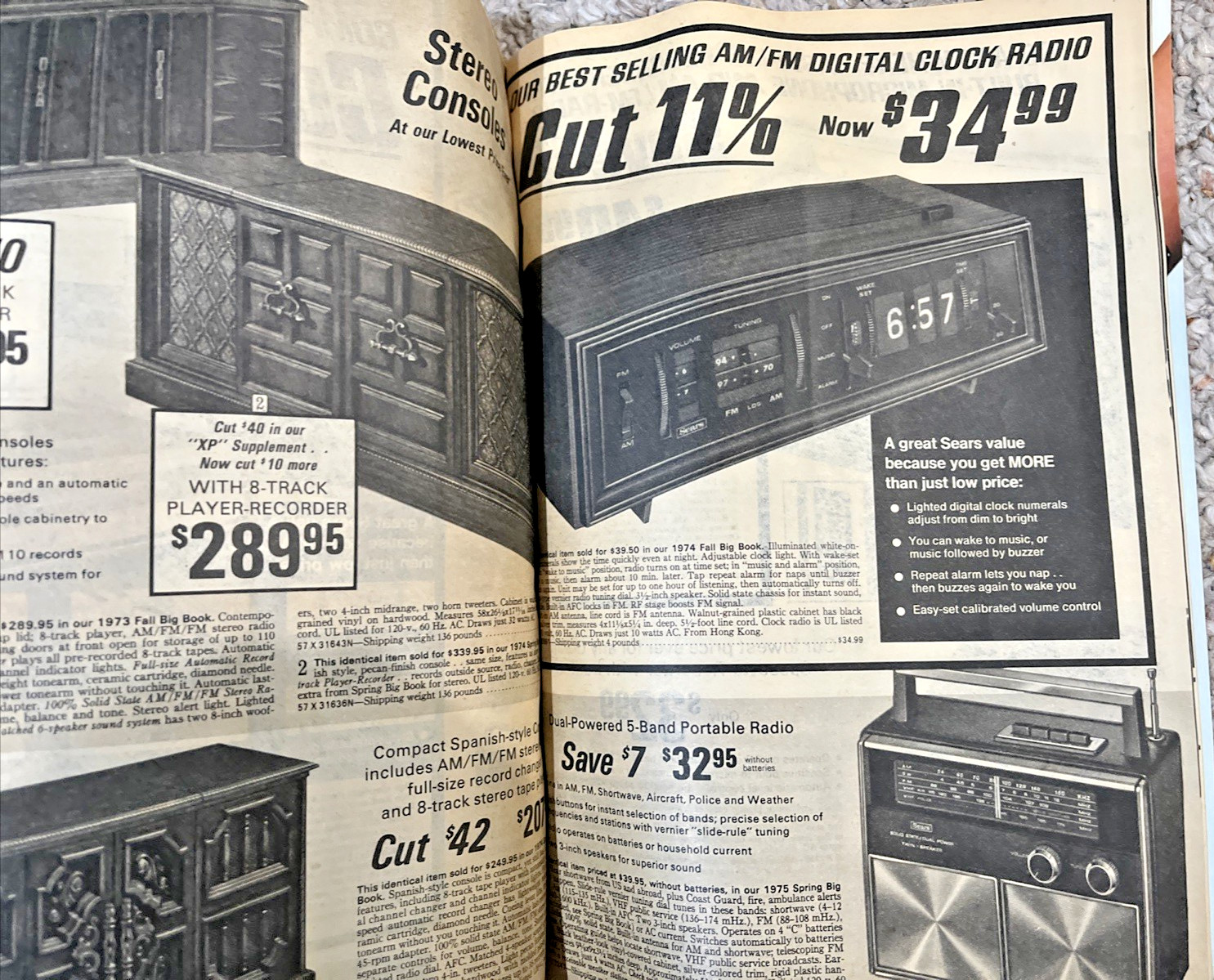Vintage 1975 SEARS Winter Sale Catalog 317 Pages!