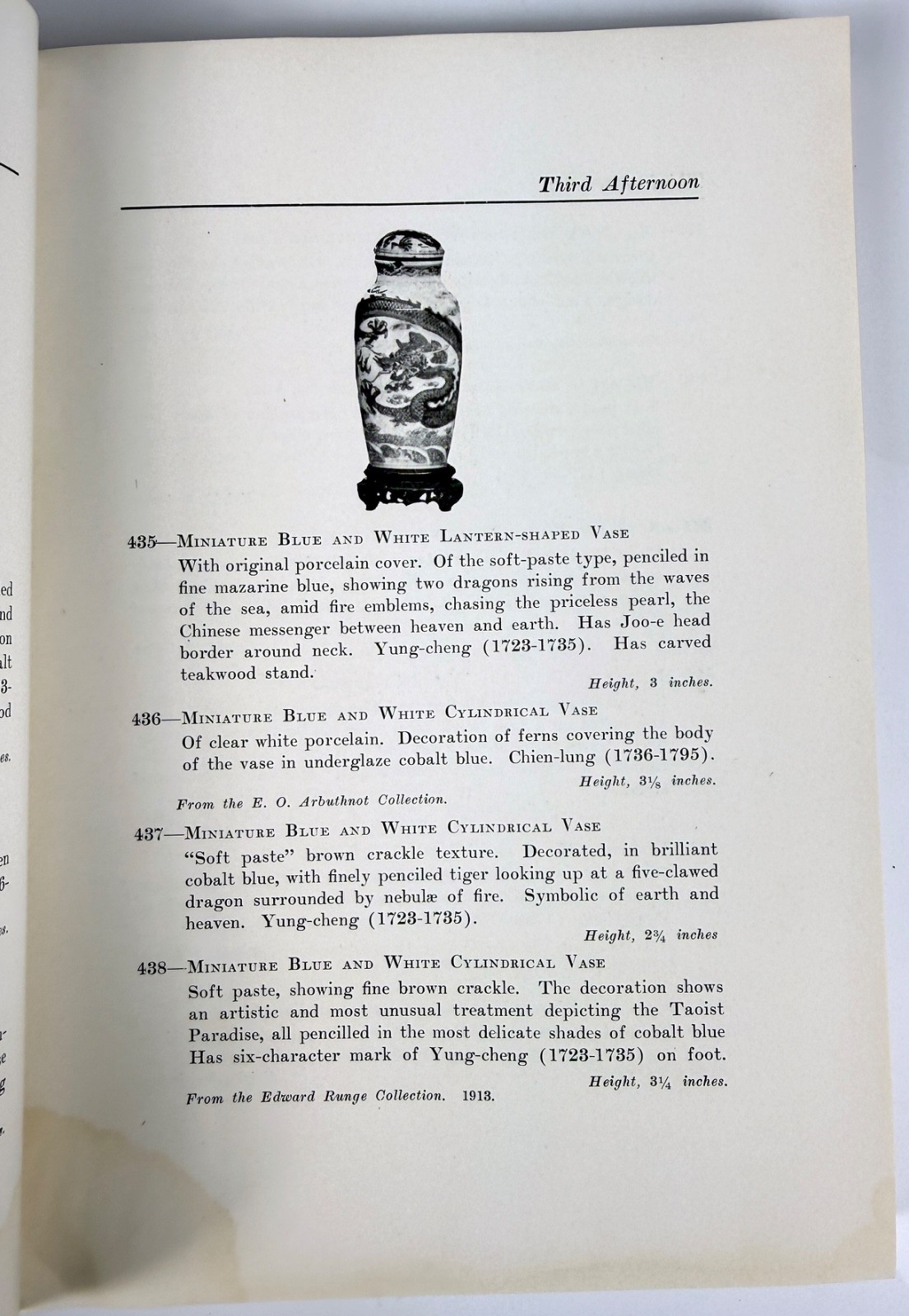 1920 American Art Auction Catalogue Frederick W Hunter Oriental Asian Treasures