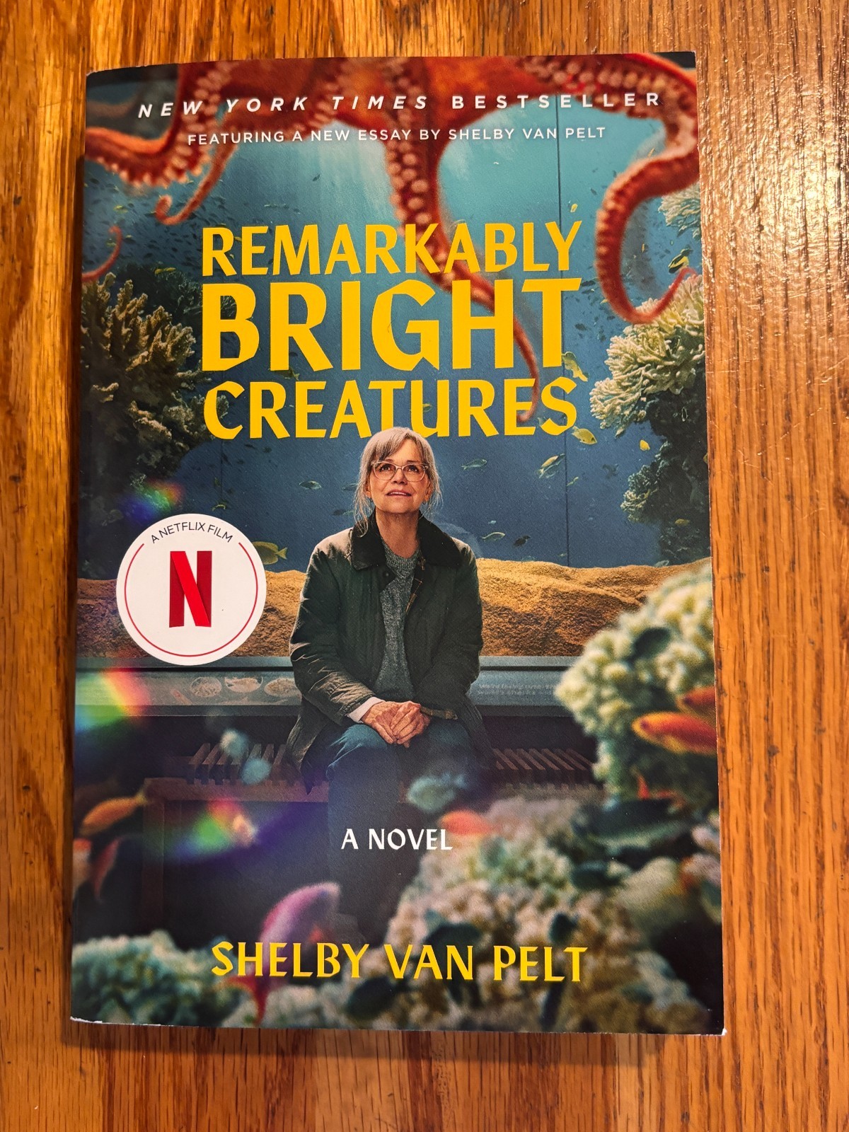 Movie Tie-In Trade Paperback Shelby Van Pelt’s REMARKABLY BRIGHT CREATURES