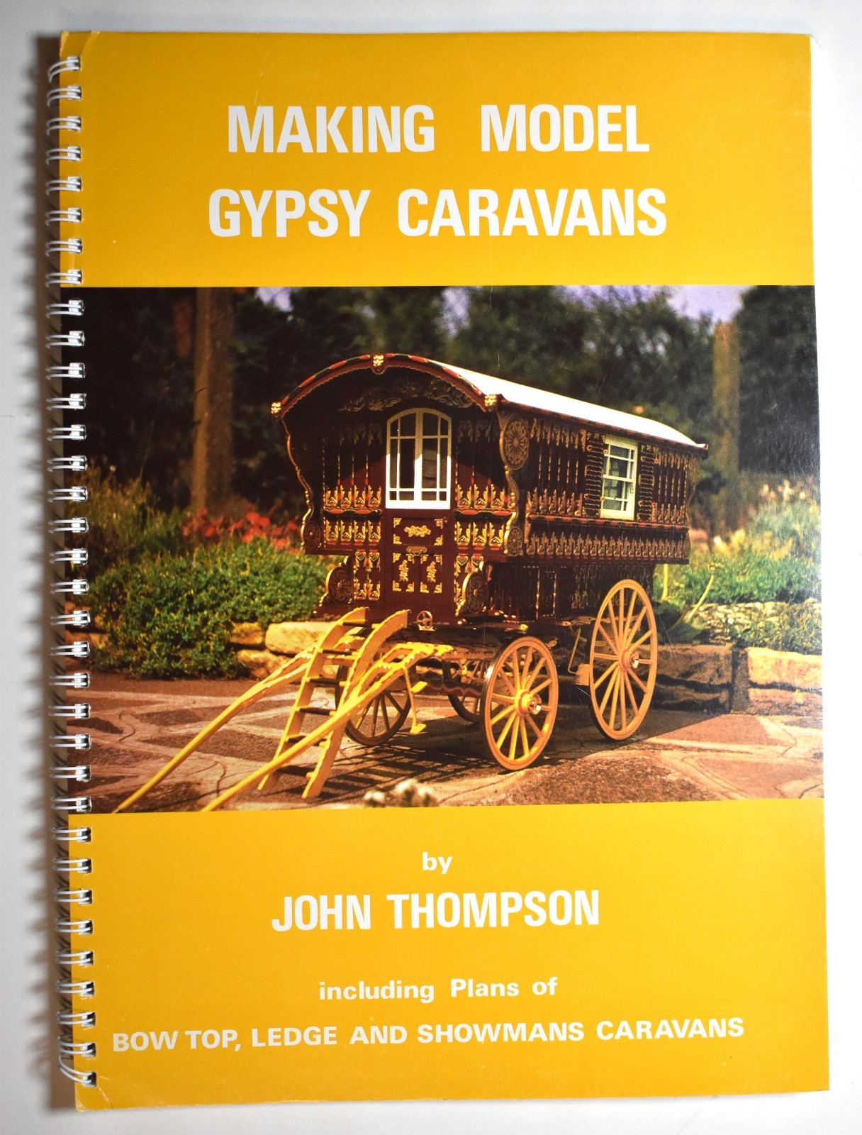 3 Books by John Thompson on Making Model Horse Carriages, Gypsy Caravans, etc