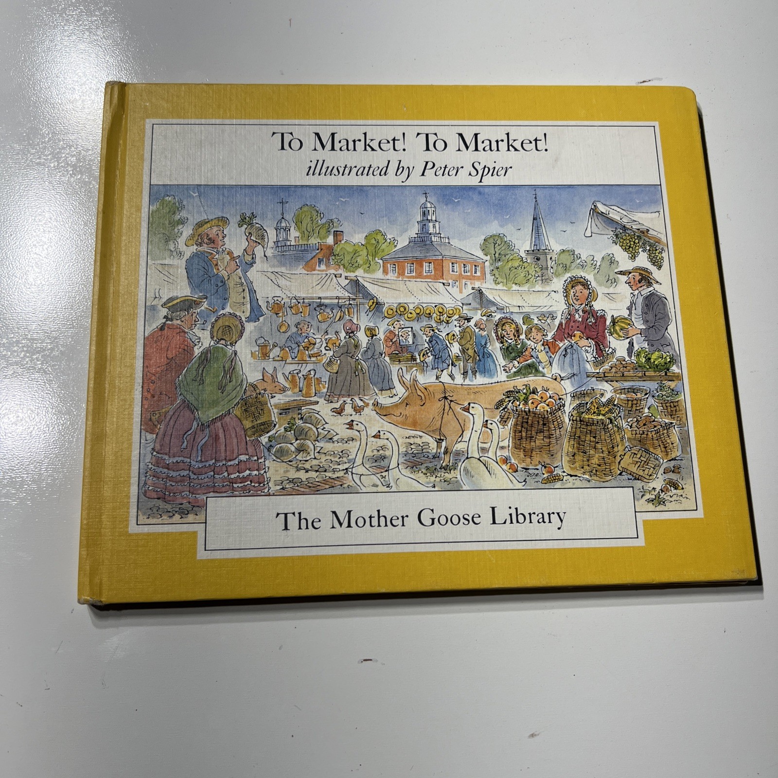 TO MARKET! TO MARKET!…..PETER SPIER….1ST EDITION..HARDCOVER DJ