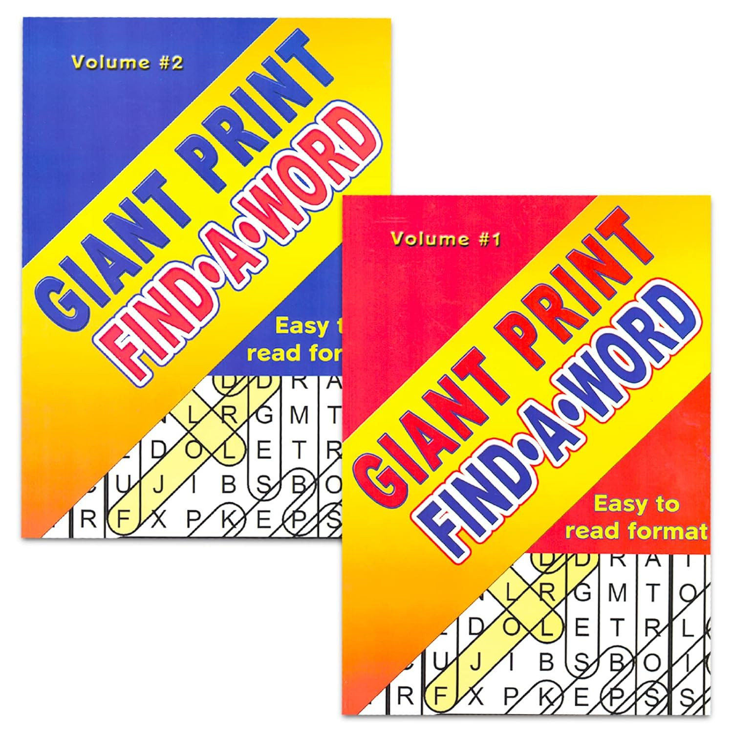 Crenstone Exclusive Bulk Large Print Word Find Books for Adults, Seniors