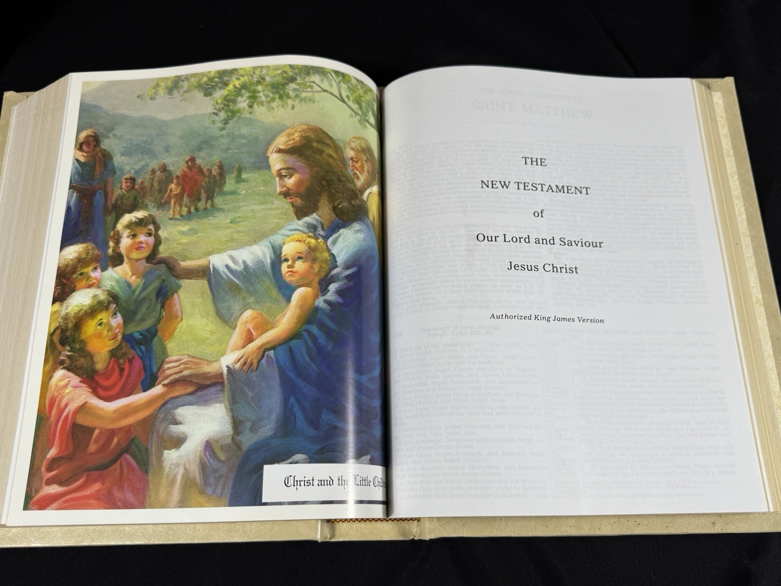 ✅Family Holy Bible🩸Red Letter KJV Heirloom Reference ✅1988 ✅NEW ✅+Dictionary