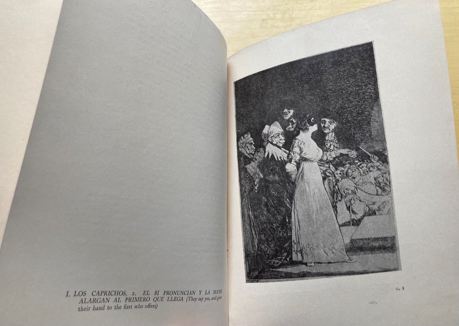 FRANISCO GOYA Great Engravers: Engraved Plates: Gilt Cover : 1900’s