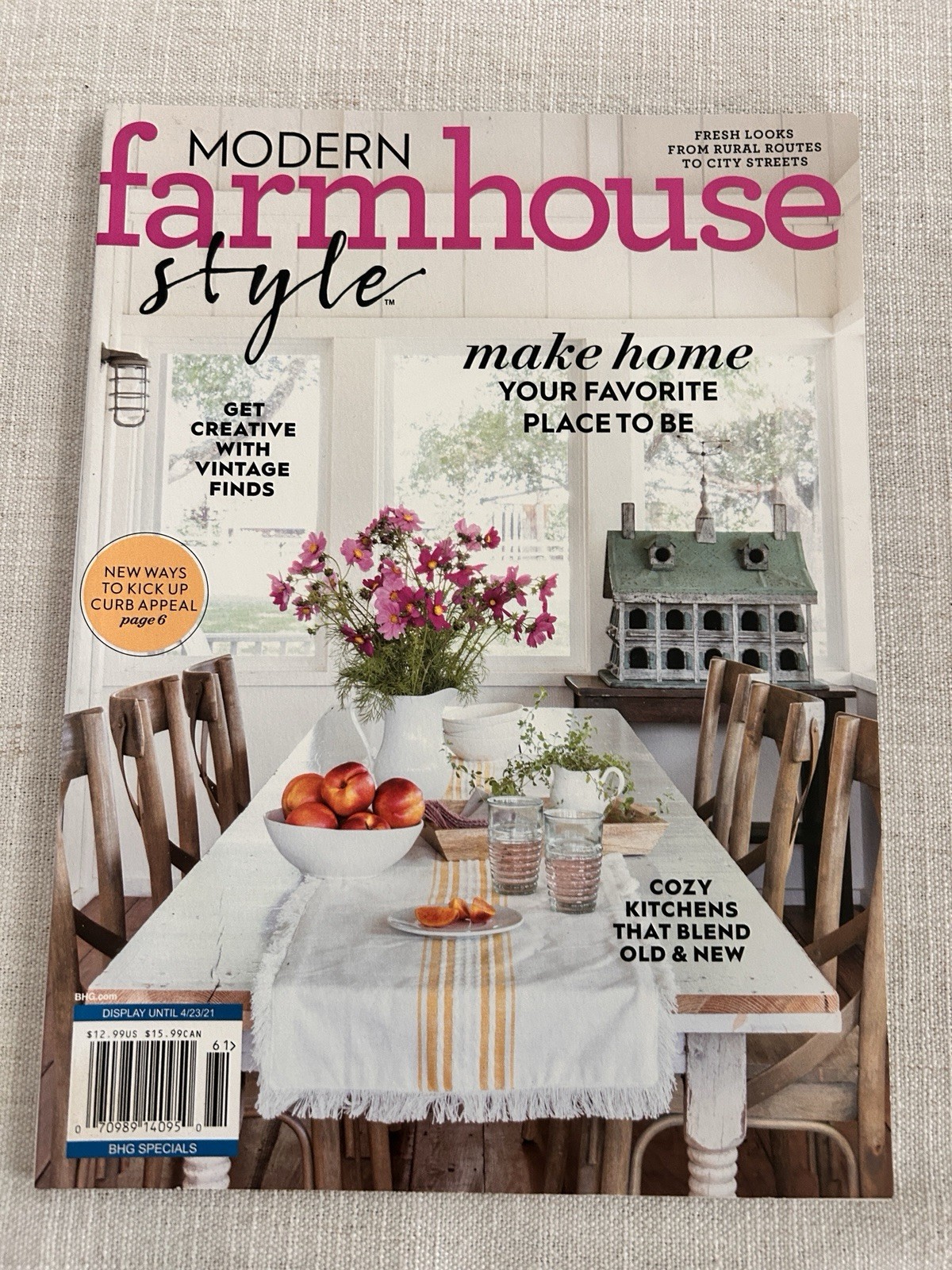 Modern Farmhouse Style Magazine March 2021Bhg Specials