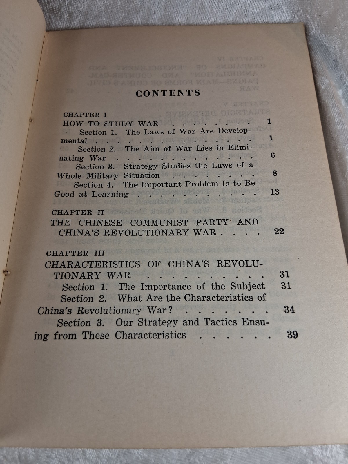 vintage 1st Edition Mao Tse-Tung strategic problems of chinas revolutionary war