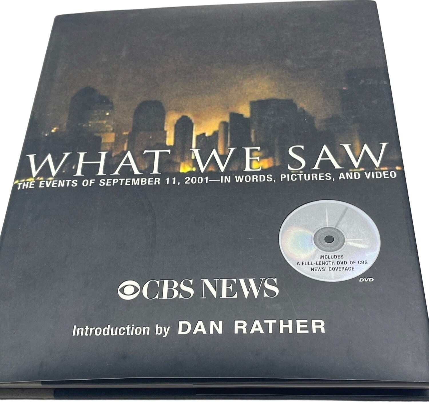 what we saw book events of September 11, 2001 hardback pictures words & DVD READ
