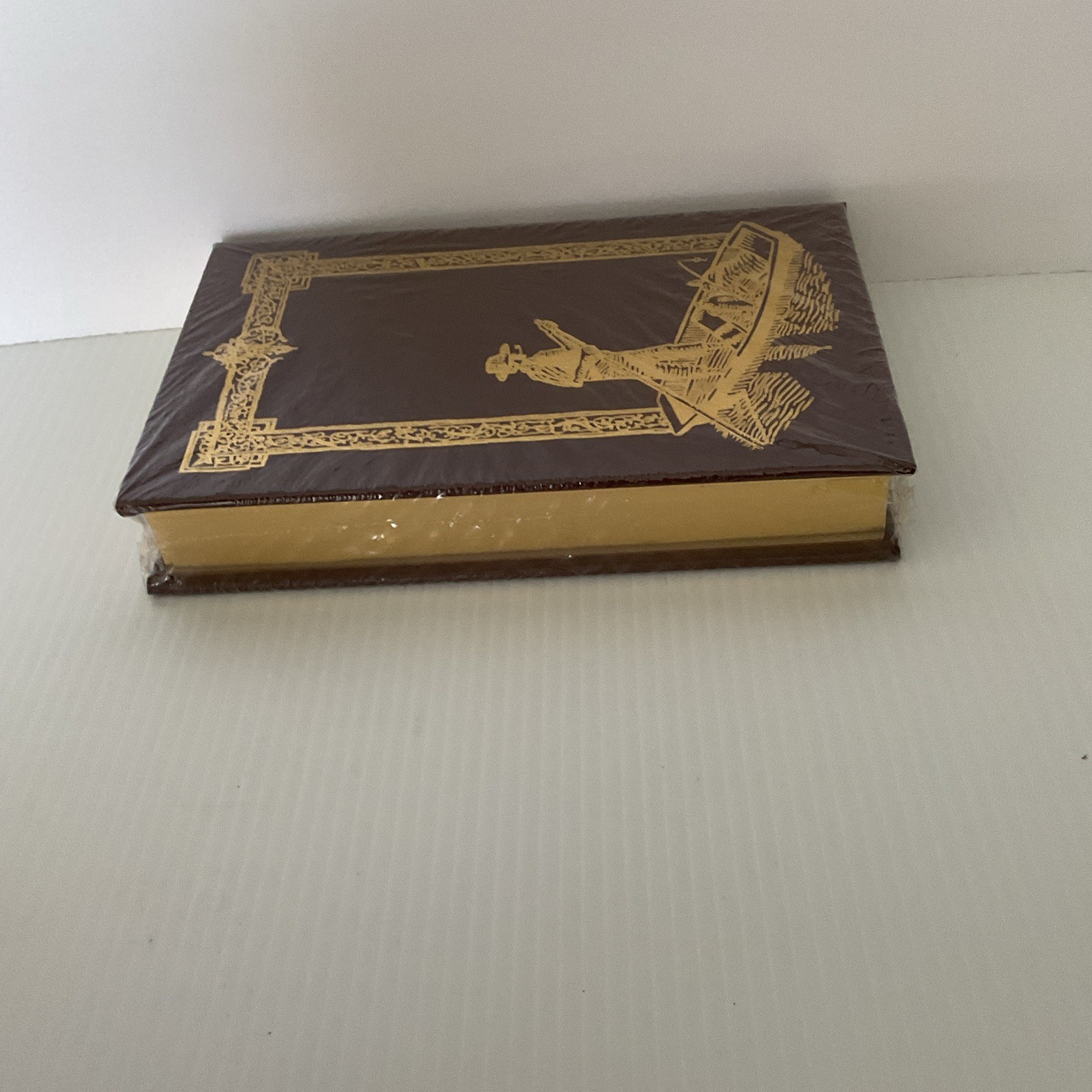 Leather Bound Adventures of Huckleberry Finn by Mark Twain Hardcover, English