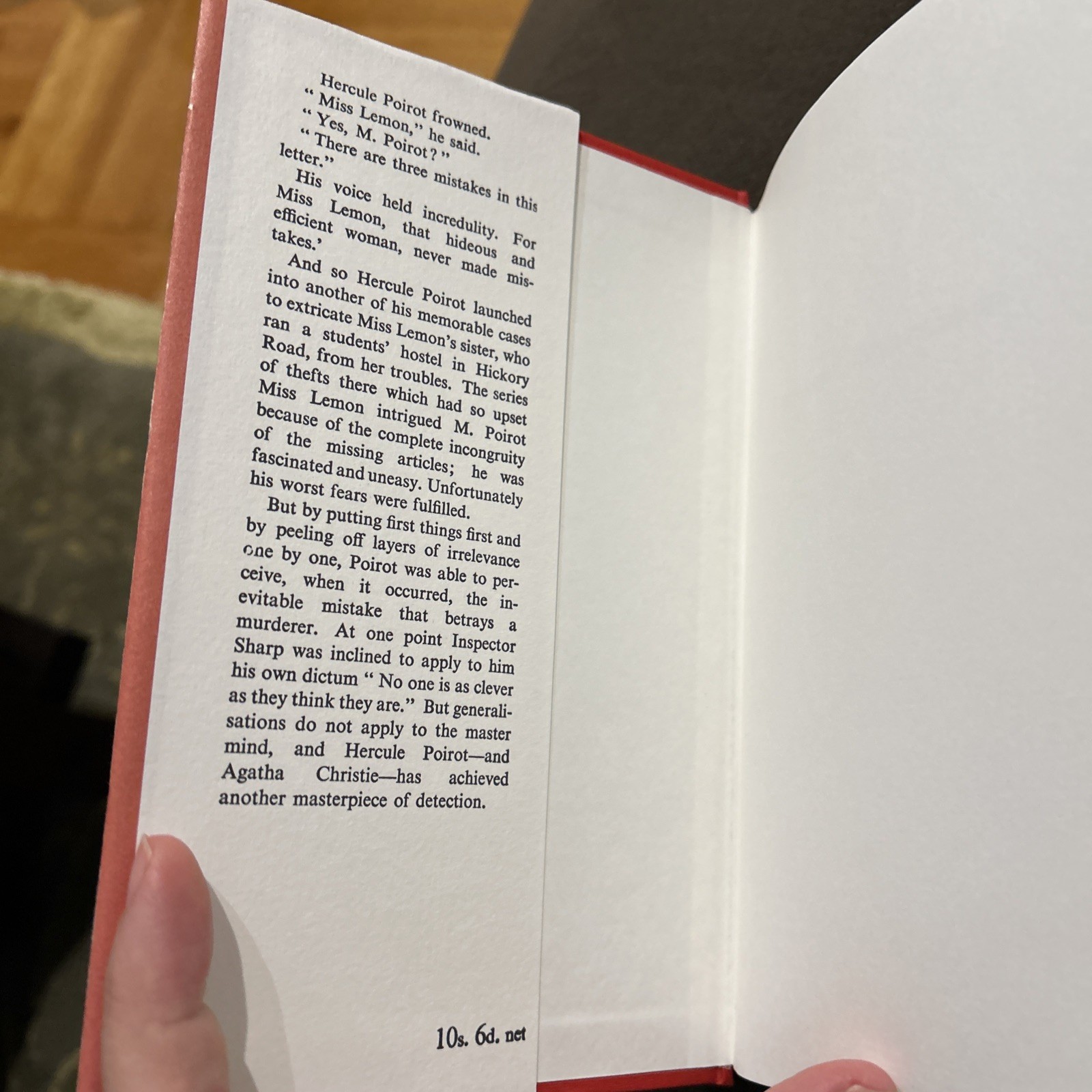 Agatha Christie Hickory Dickory Dock Facsimile Edition 2009