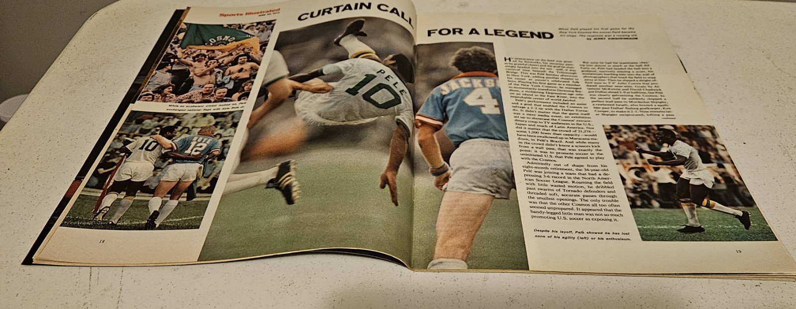 Sports Illustrated Magazine June 23 1975 Pele’s Triumphant Debut R.J. Reynolds
