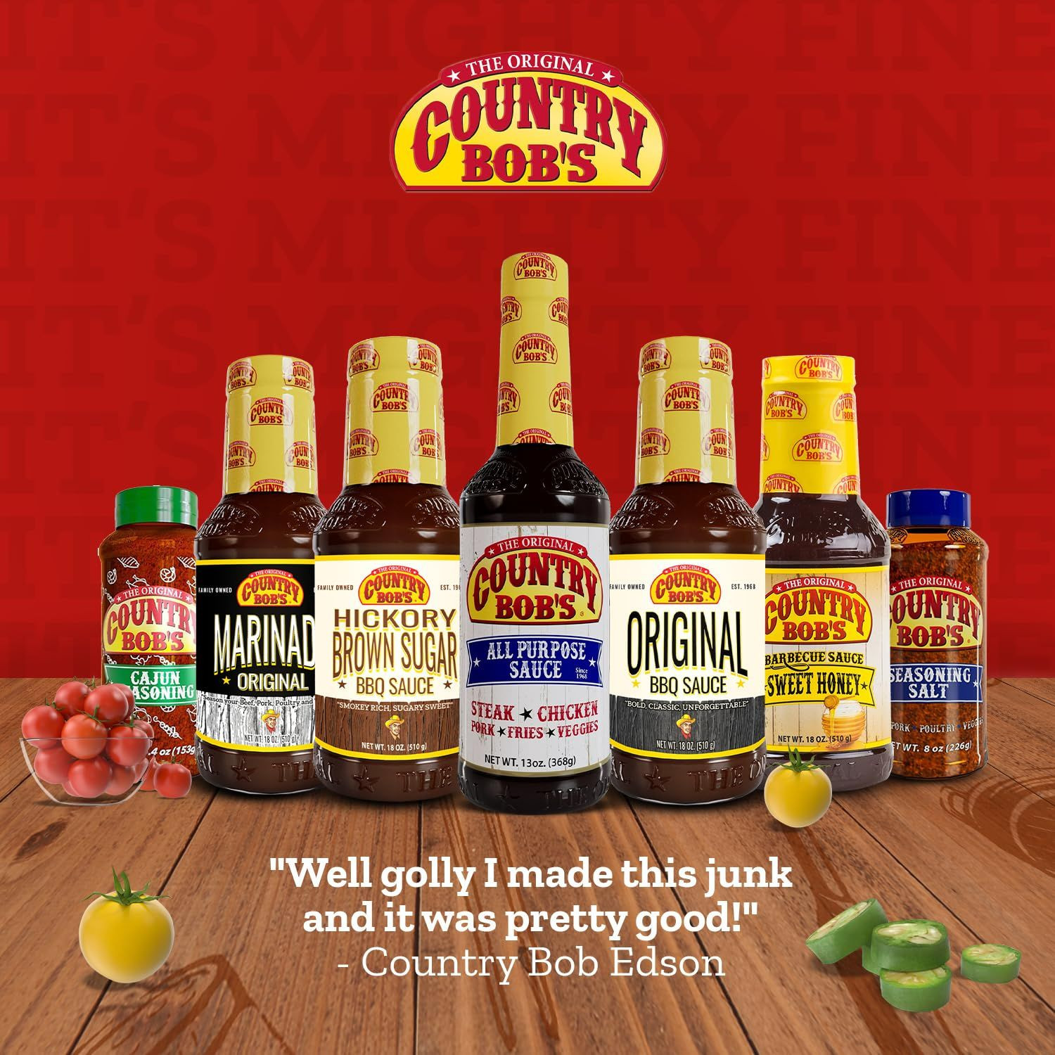 Country Bob’s The Original All Purpose Sauce – Tangy 13 Ounce (Pack of 3)