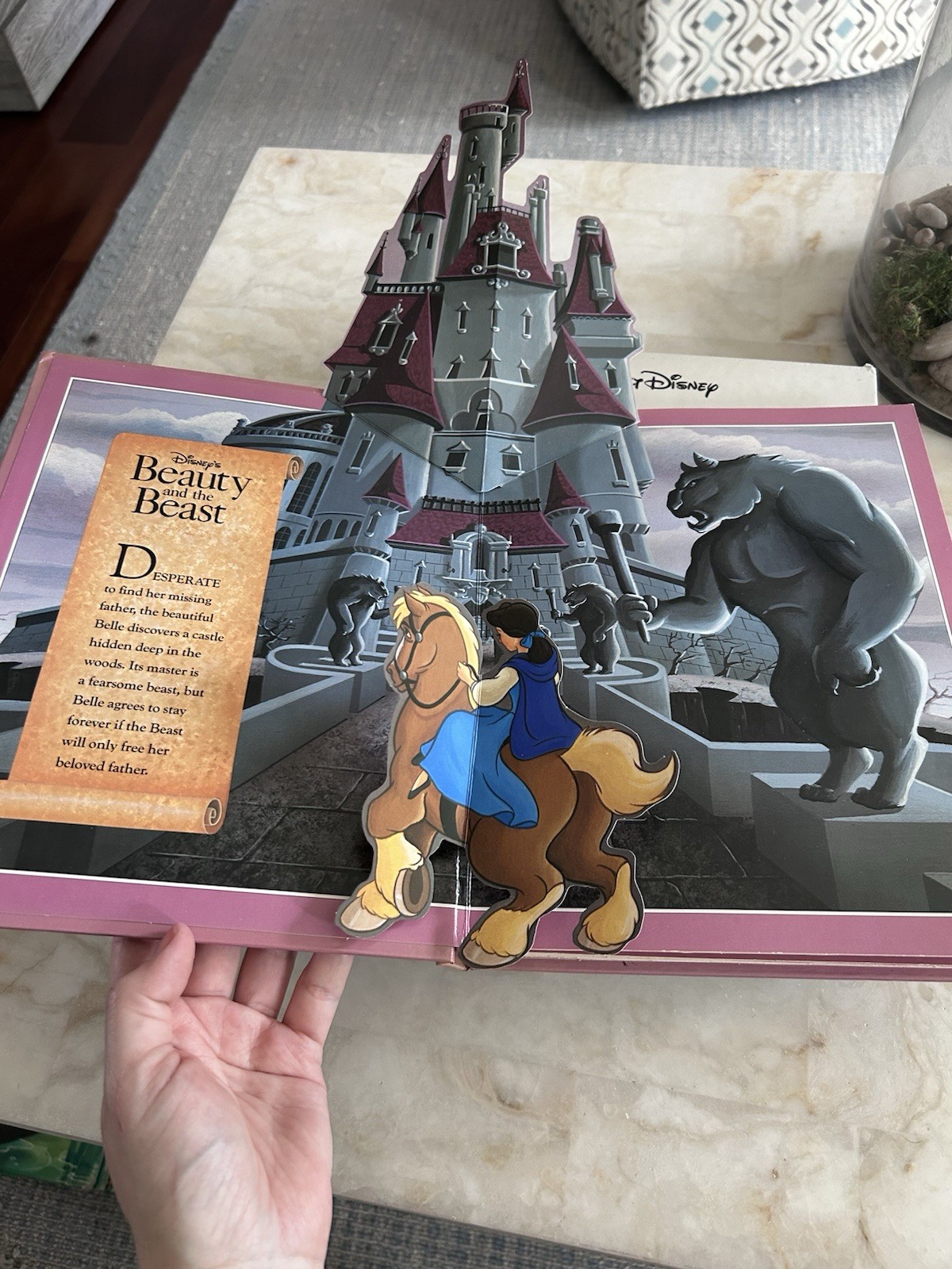 Lot of 5 Walt Disney Oversize Hardcover Books Gallery Small Disney Press Beauty