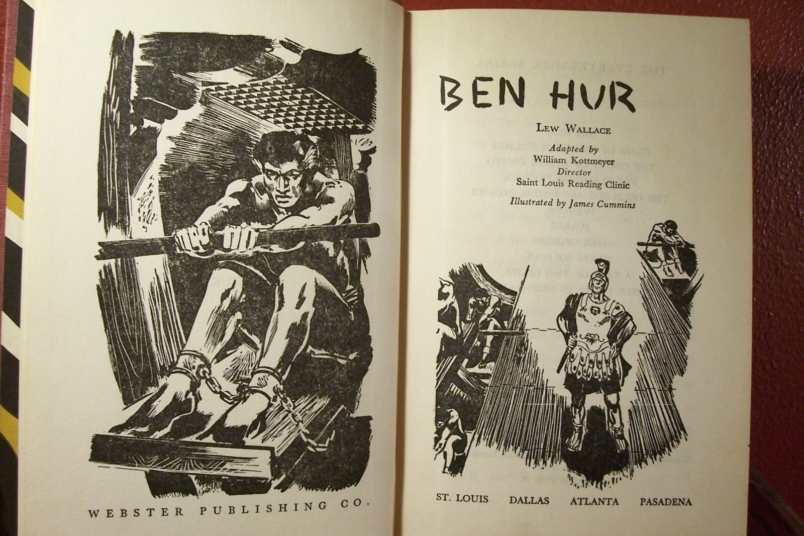 Ben Hur by Lew Wallace 1949 The Everyreader Series 138 Pages Hardcover