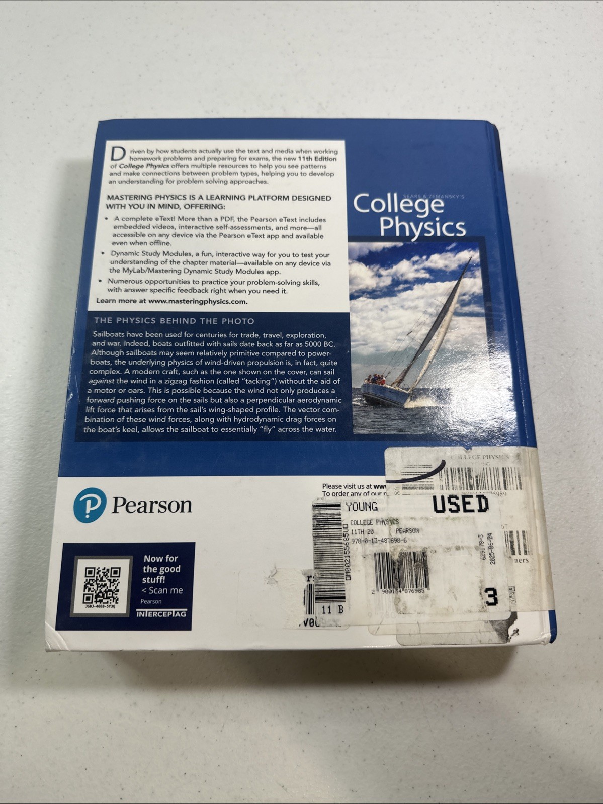 College Physics (11th Edition) – Hardcover By Young, Hugh D. – GOOD