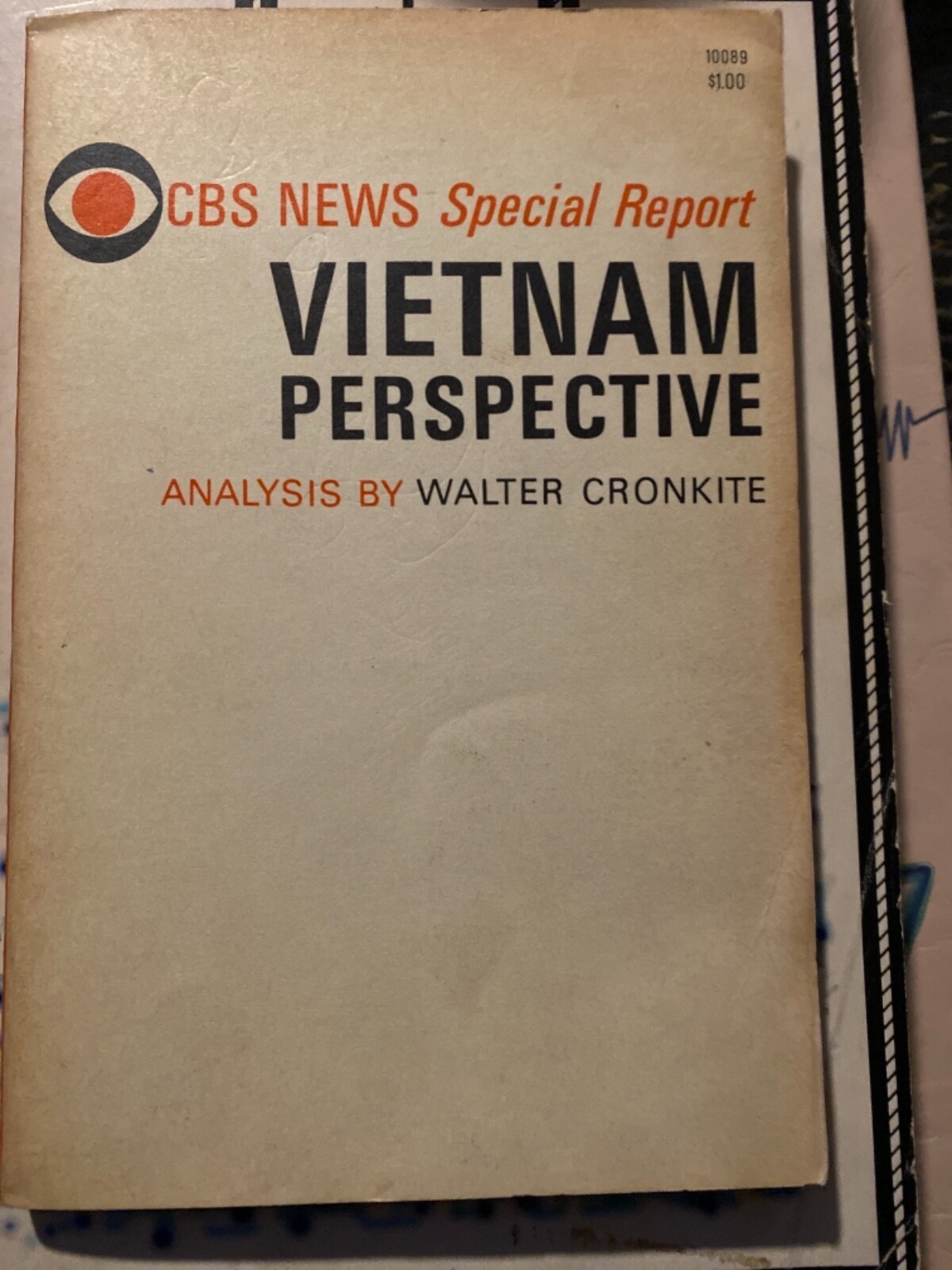 Walter Cronkite / CBS News Special Report Vietnam Perspective First Edition 1965