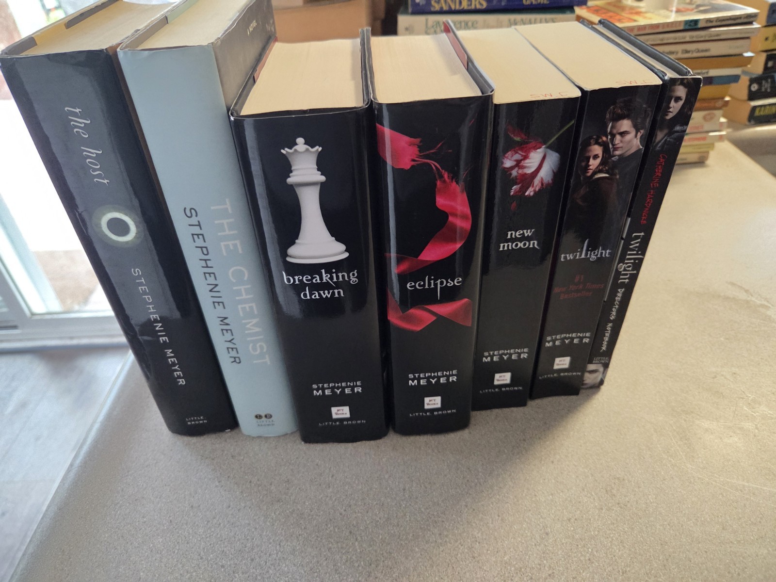 Stephanie Meyer Twilight Saga 1-4 +3 More books HC & PB