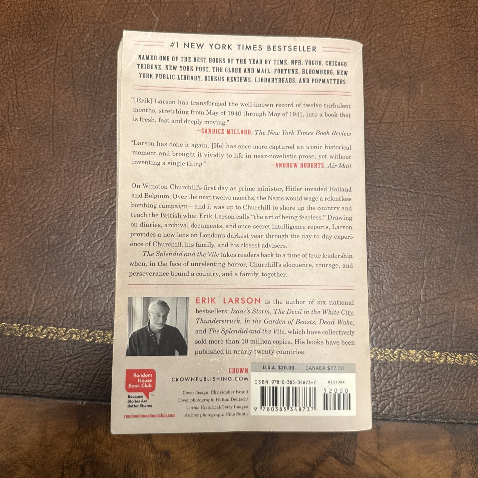 Splendid and the Vile : A Saga of Churchill, Family, and Defianc by Erik Larson