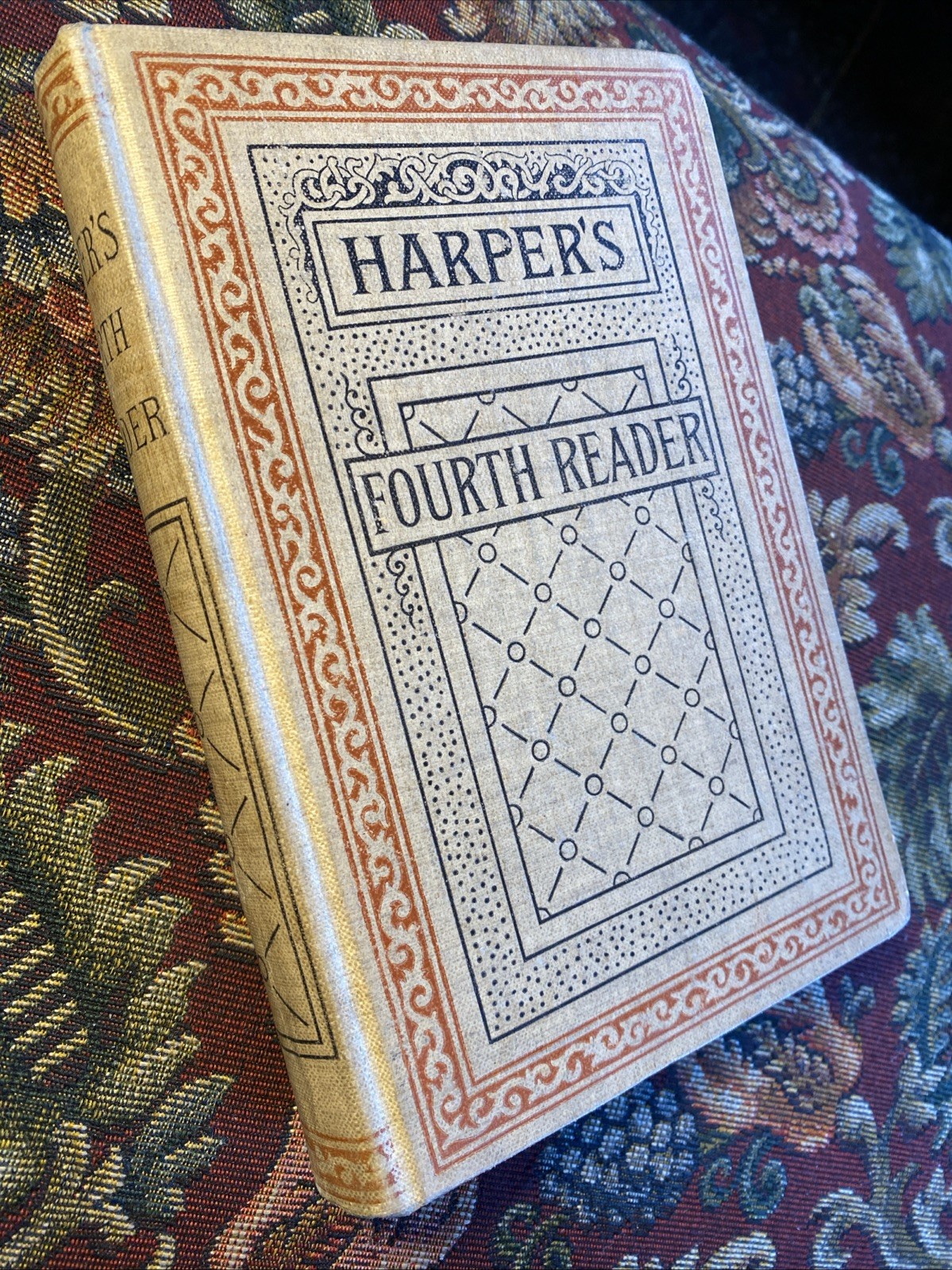 Harper’s Fourth Reader, 1888, 420 pages of Literature Nice Condition For135Yr+