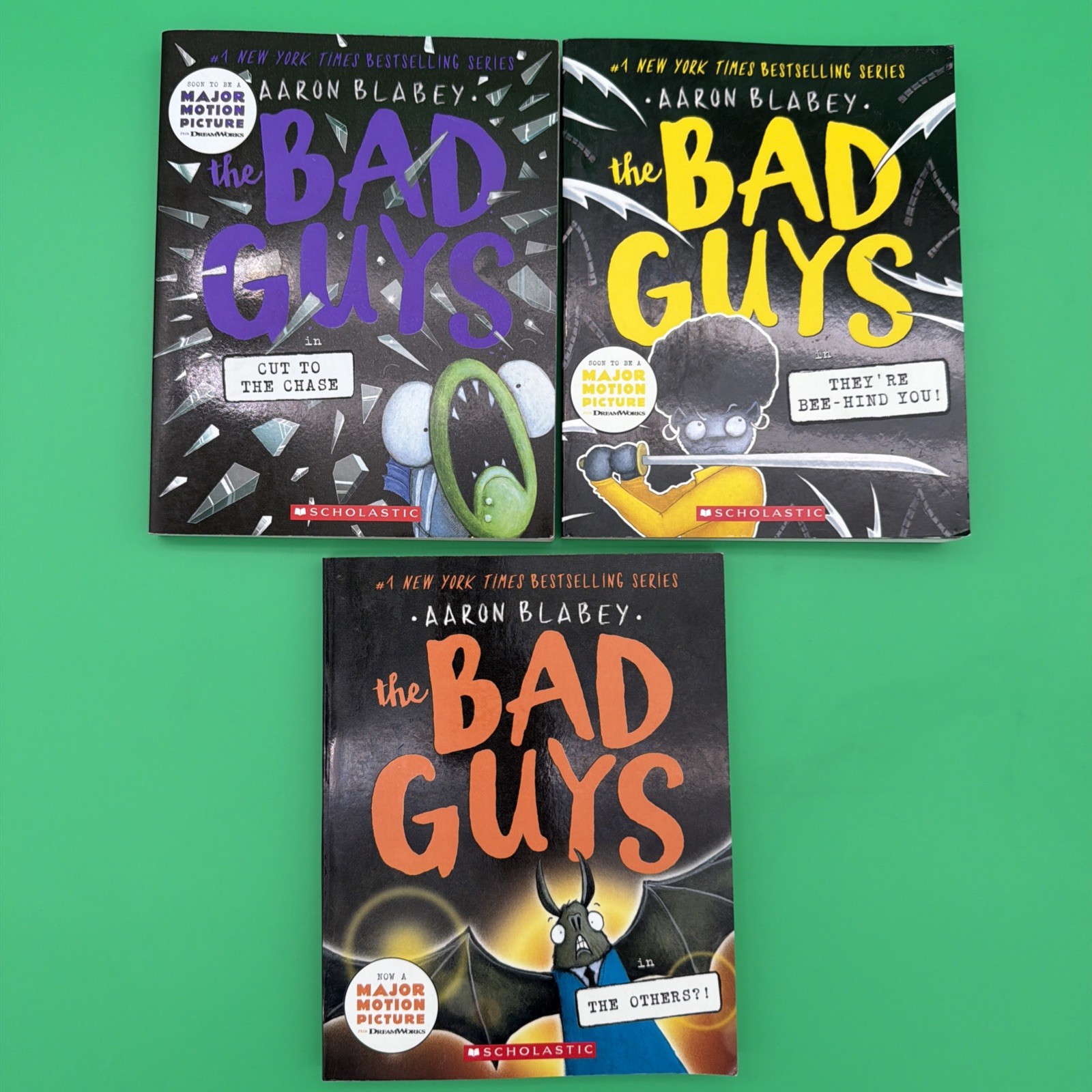 The Bad Guys Series by Aaron Blabey Lot Of 15 Paperback Books 1-14 & 16