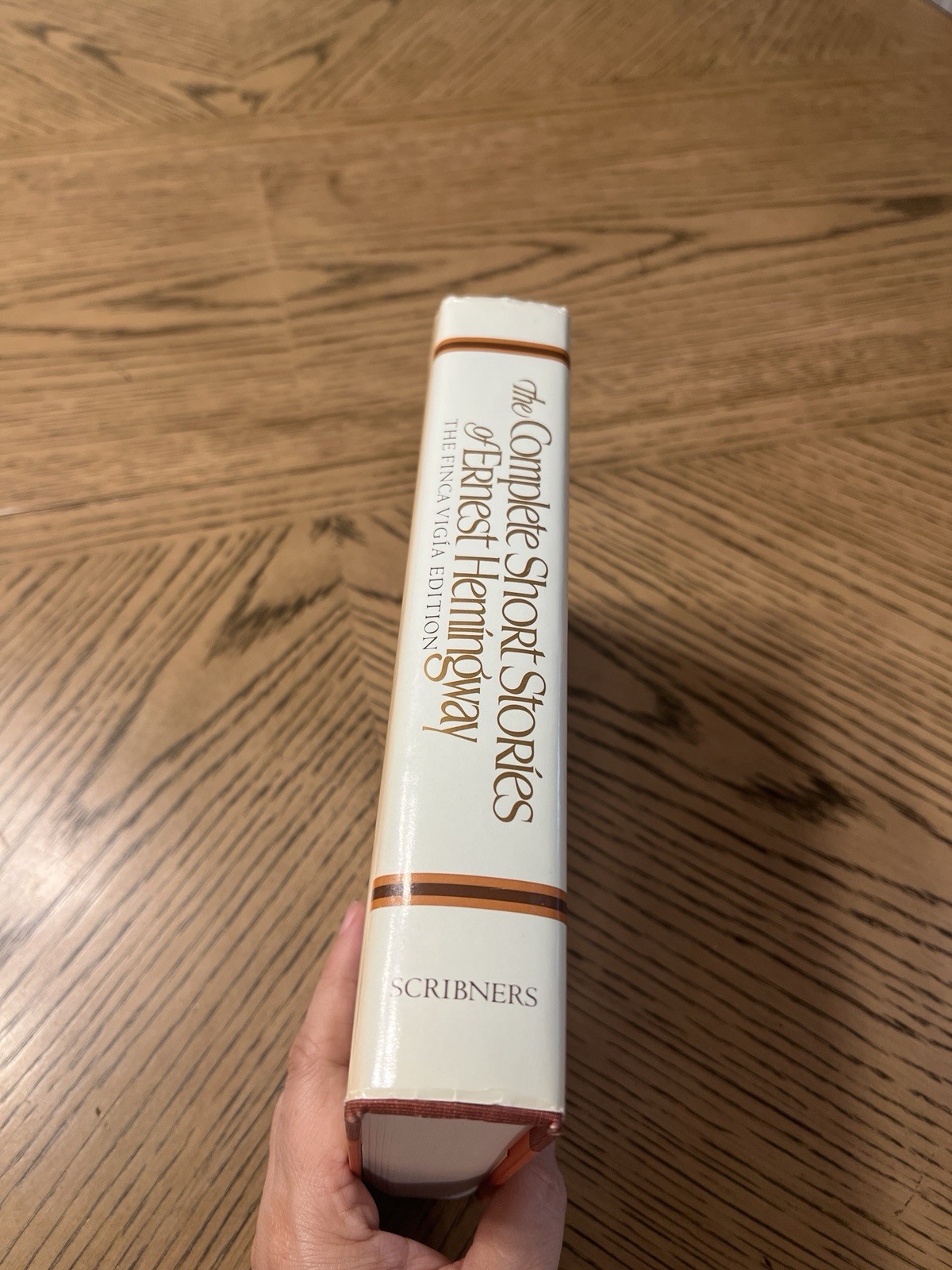 The Complete Short Stories of Ernest Hemingway 1987 Finca Vigia Edition